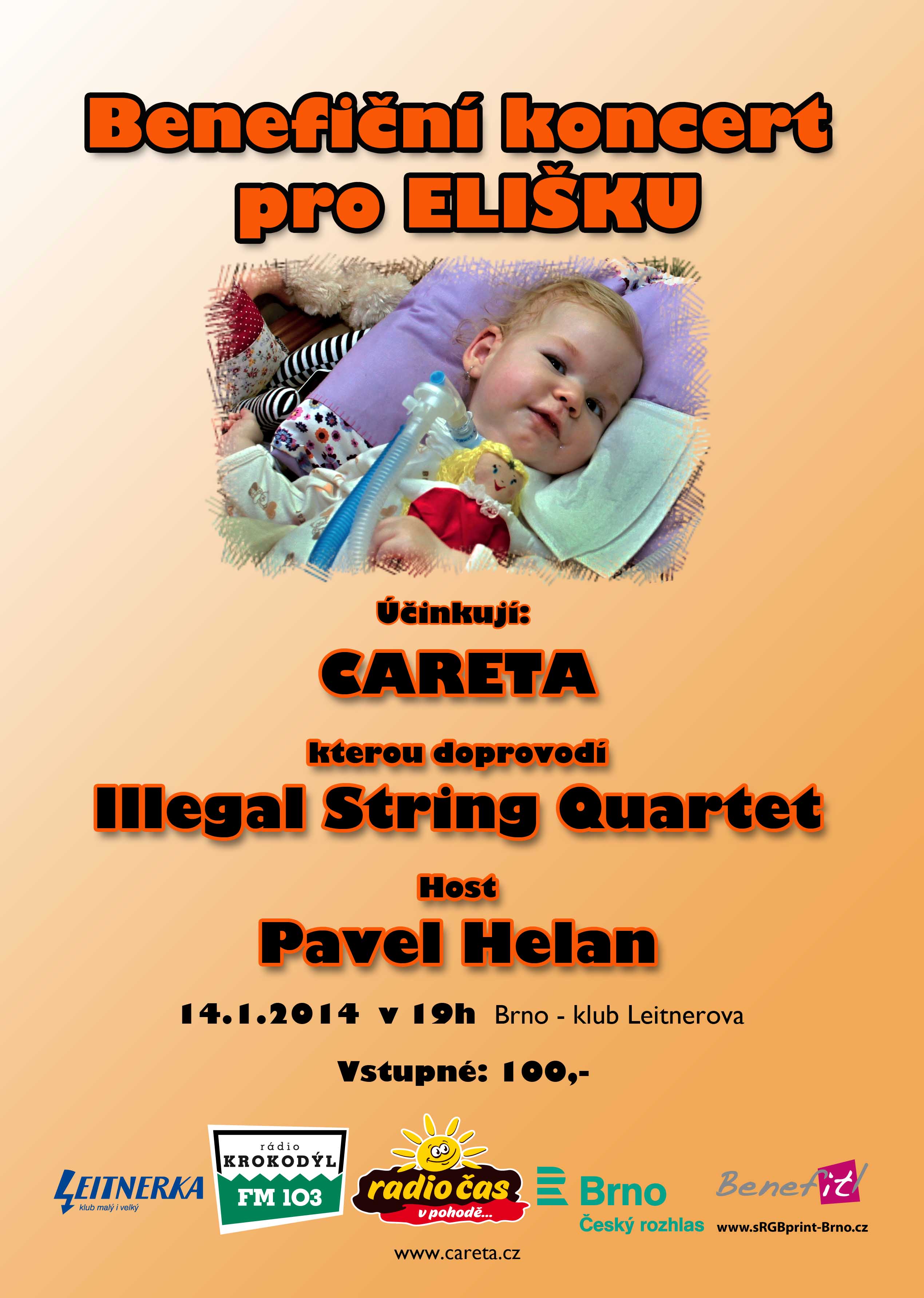 Benefiční koncert pro Elišku - Brno 